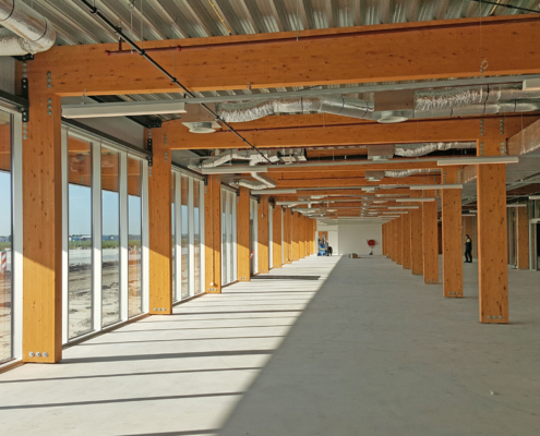 Arcon houtconstructies bv | Airport Lelystad