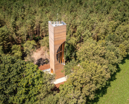 Uitkijktoren-Einderheide-Arcon houtconstructies